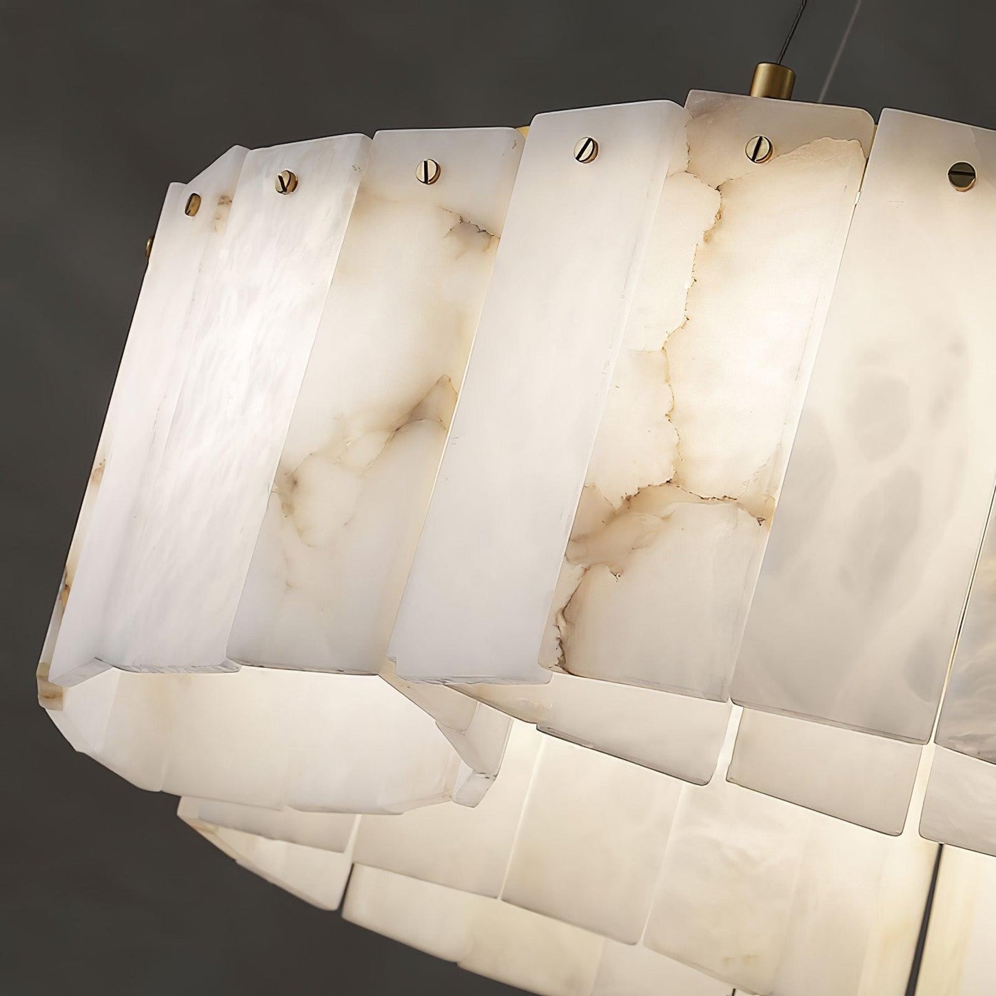 Luxe Alabaster Brass Ceiling light Ceiling Lamp