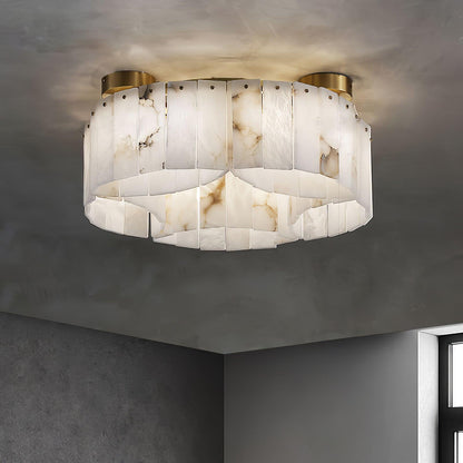 Luxe Alabaster Brass Ceiling light Ceiling Lamp