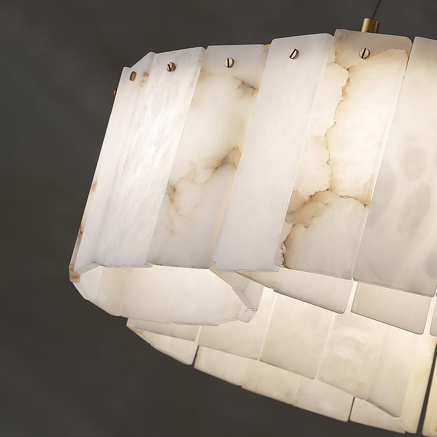 Luxe Alabaster Brass Ceiling light Ceiling Lamp