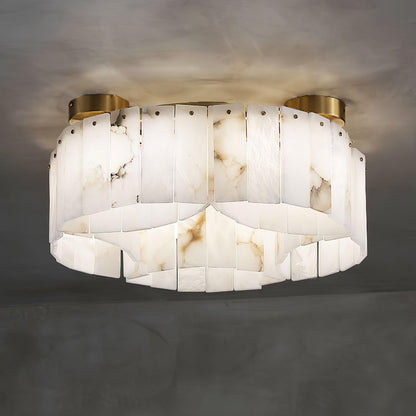 Luxe Alabaster Brass Ceiling light Ceiling Lamp