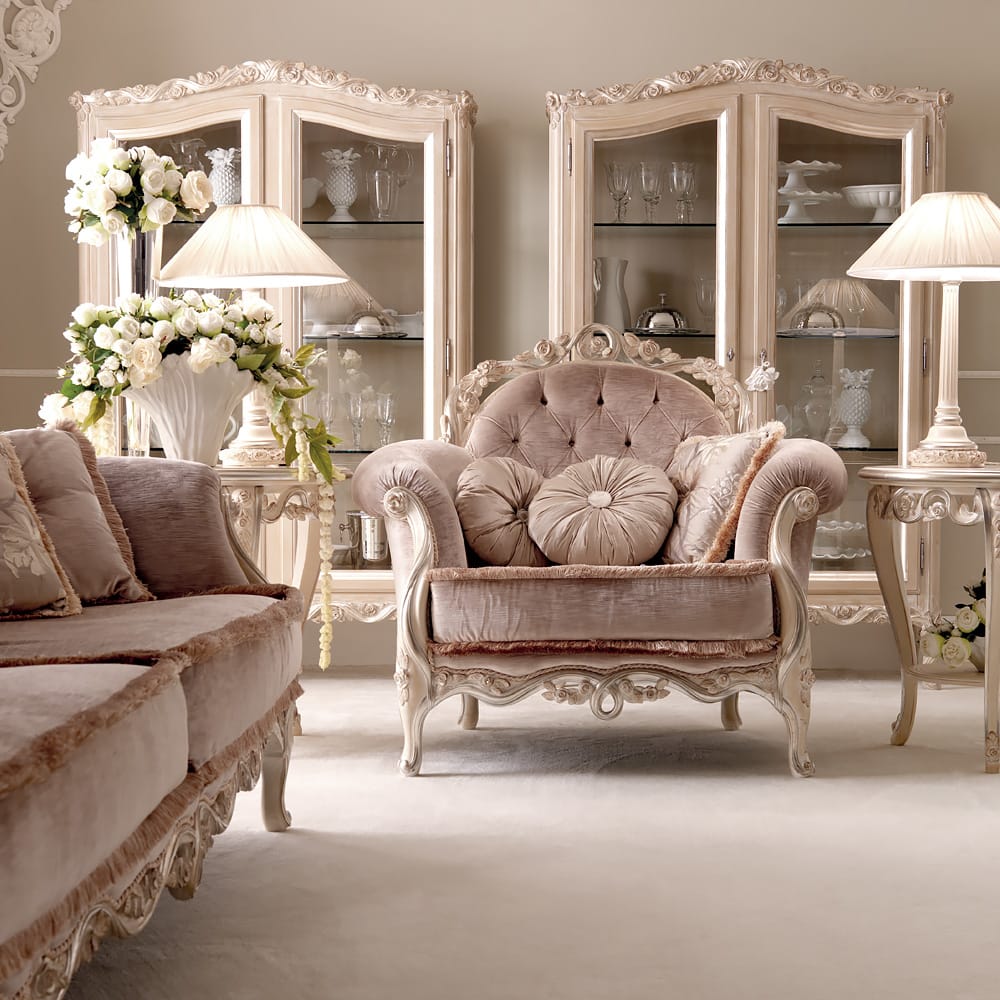 Luxurious Designer Italian Armchair