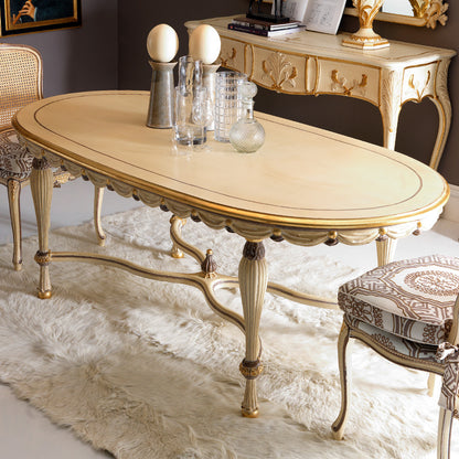 Luxury Classic Italian Louis XVI Reproduction Dining Table