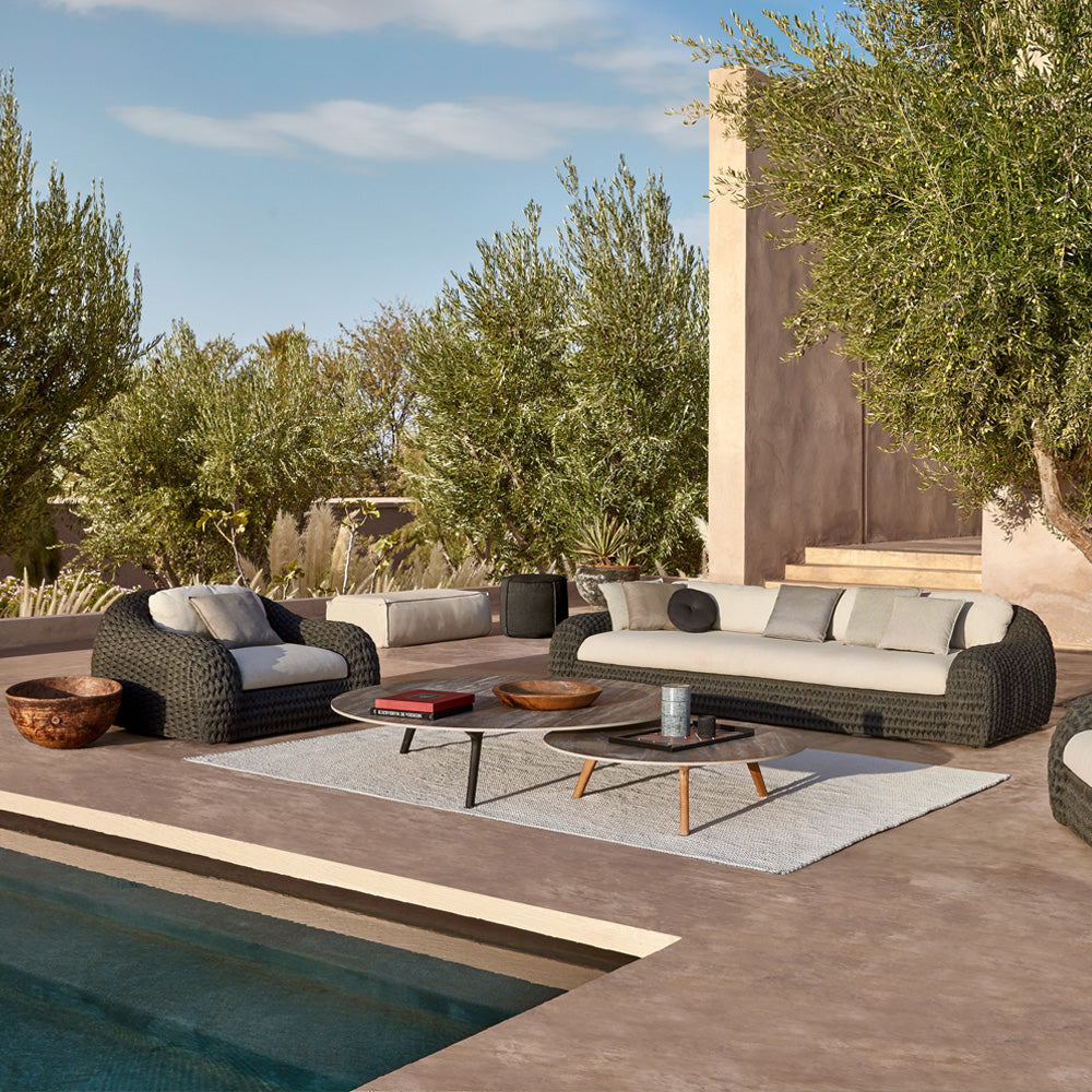 Luxury Contemporary Designer Outdoor Coffee Table