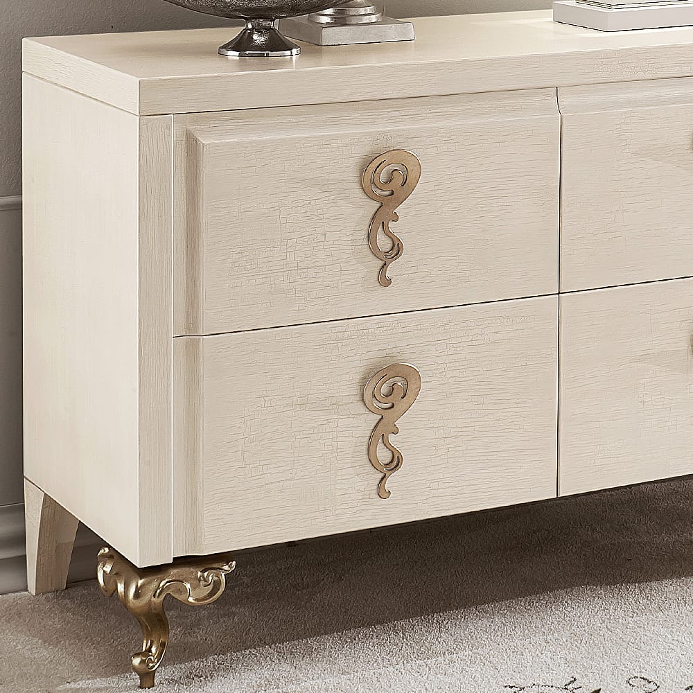 Luxury Contemporary Italian Designer 4 Drawer Chest