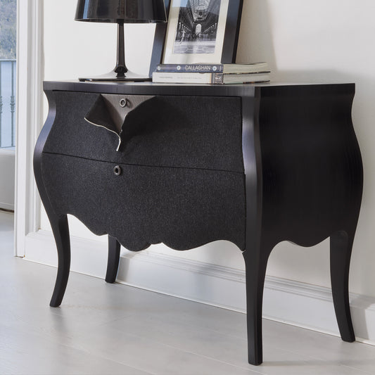 Luxury Italian Cashmere Upholstered Drawers