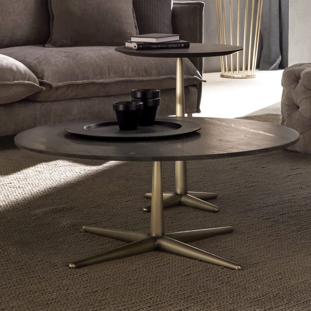 Luxury Italian Designer Nest Of Coffee Tables