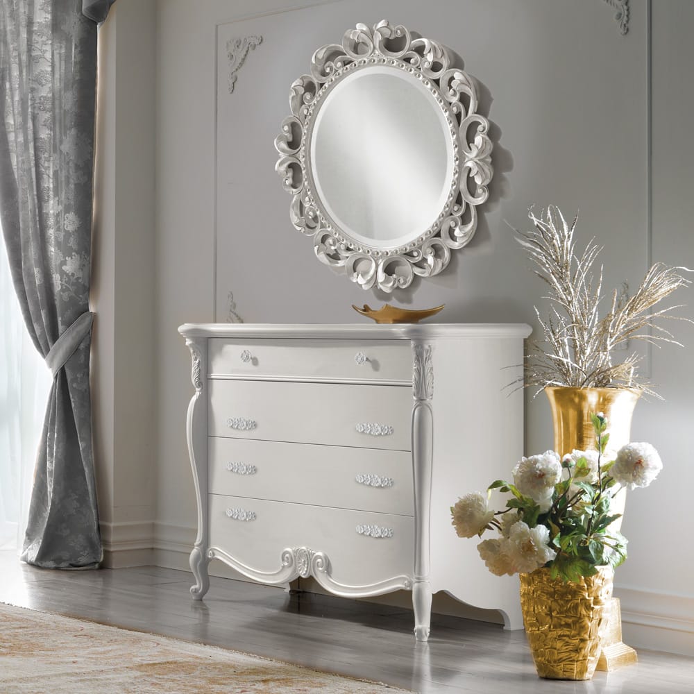 Luxury Italian Designer Ornate Chest of Drawers