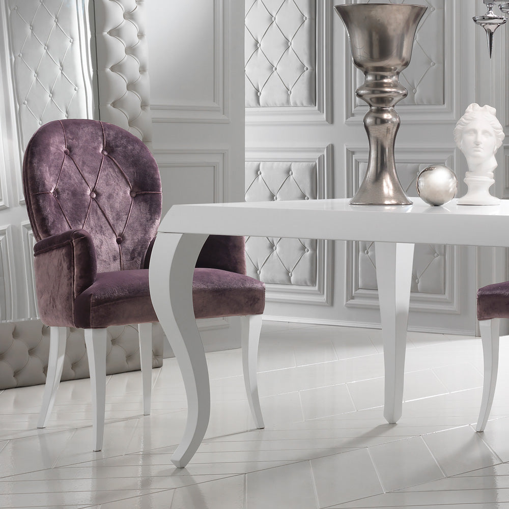 Luxury Italian Designer Lacquered Dining Table