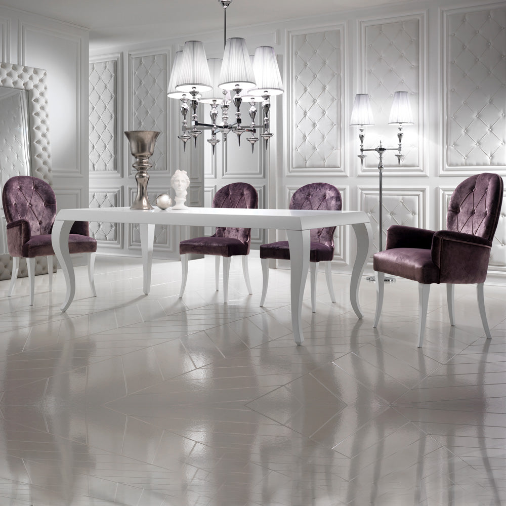 Luxury Italian Designer Lacquered Dining Table