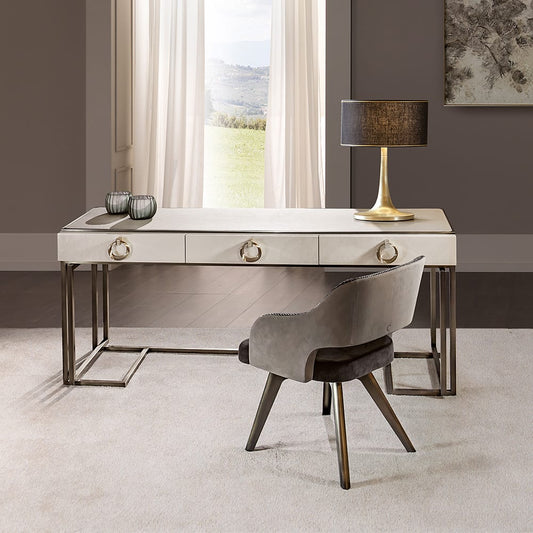 Luxury Italian Mother Of Pearl?Writing Desk