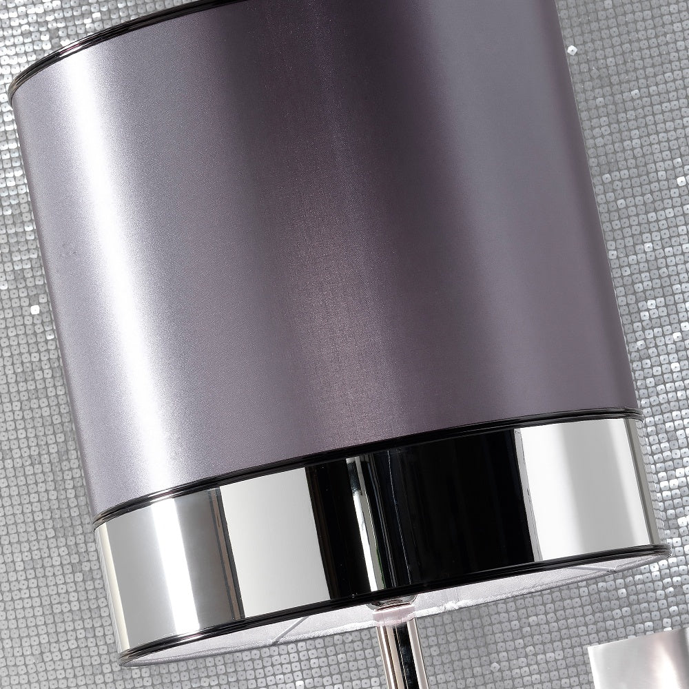 Luxury Platinum Plated Italian Table Lamp