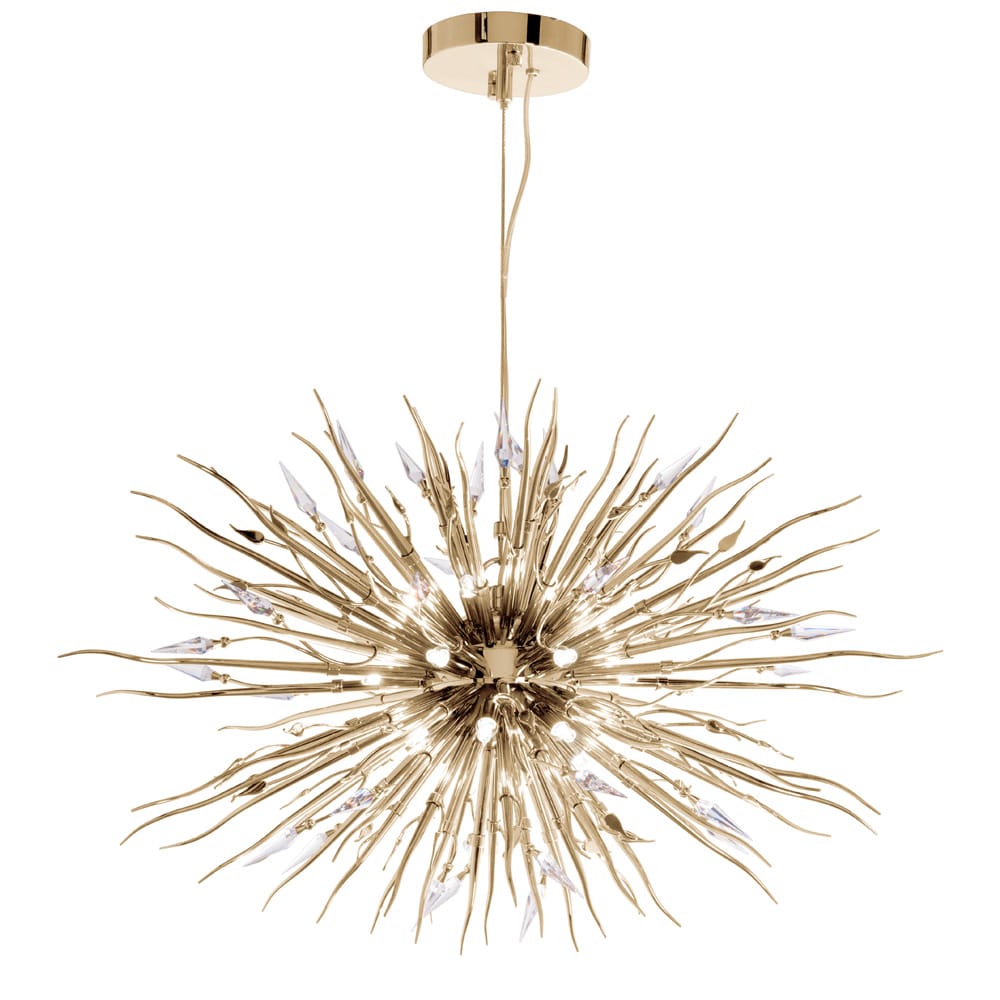 Luxury Crystal Burst Contemporary Chandelier