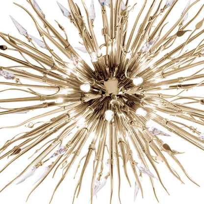 Luxury Crystal Burst Contemporary Chandelier