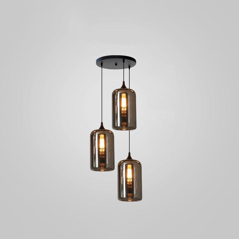 Bottle Glass Pendant Light