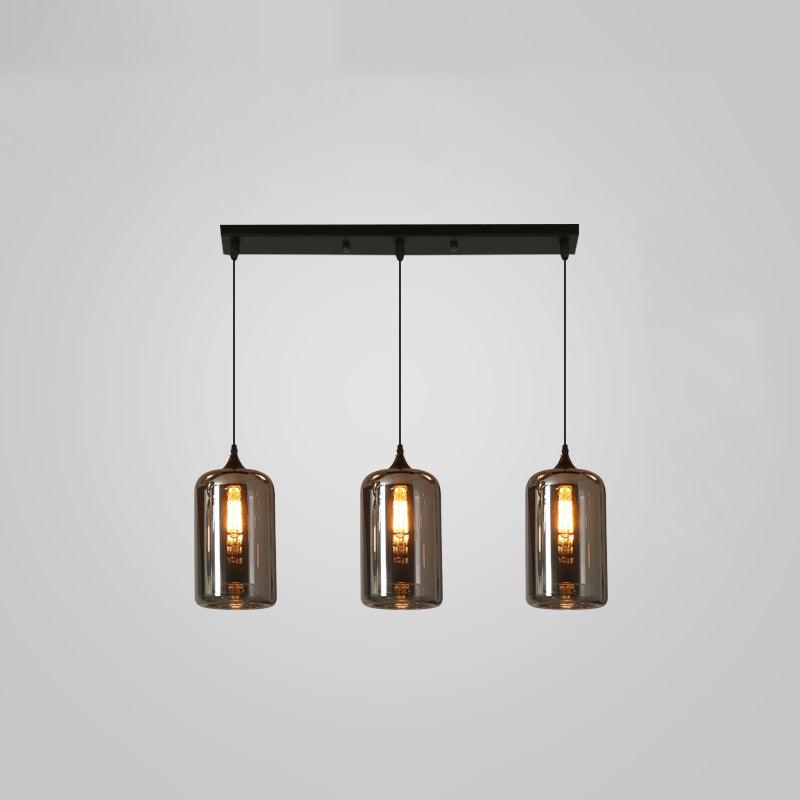 Bottle Glass Pendant Light