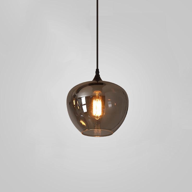 Bottle Glass Pendant Light