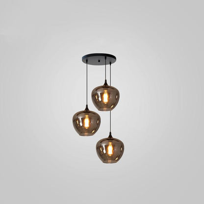 Bottle Glass Pendant Light