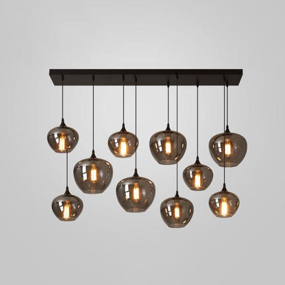 Bottle Glass Pendant Light