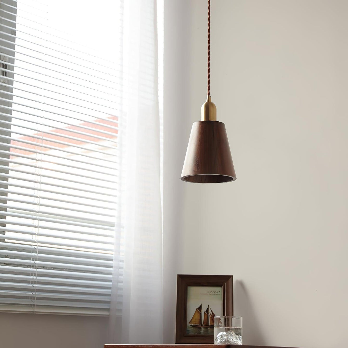 Lyfa Walnut Drop light Pendant Light