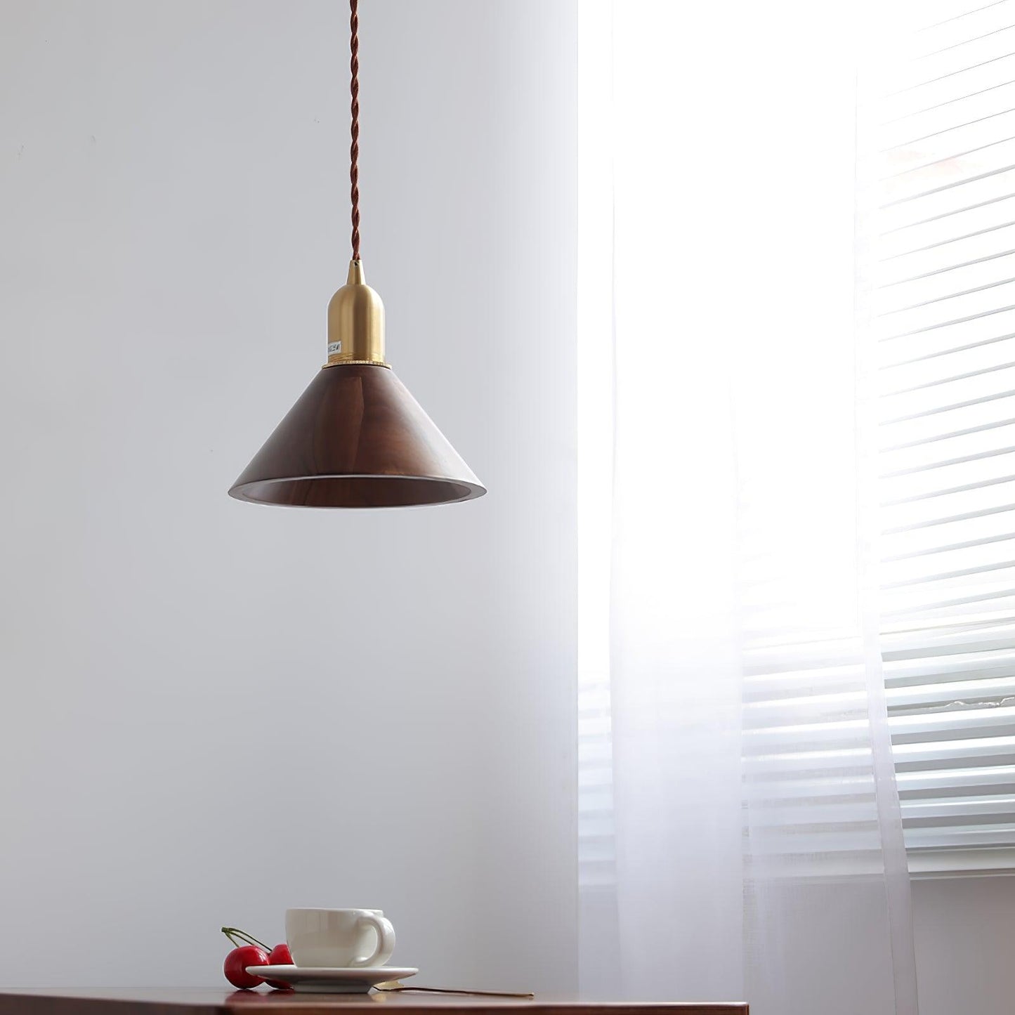 Lyfa Walnut Drop light Pendant Light