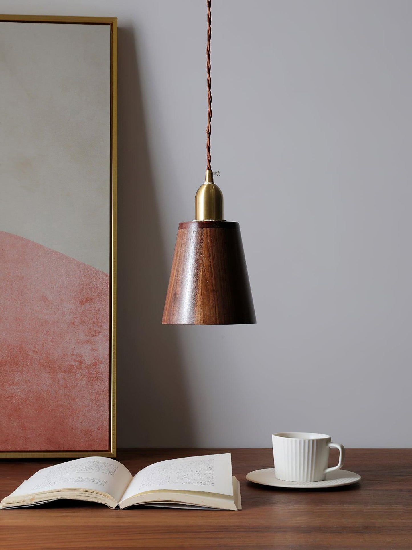 Lyfa Walnut Drop light Pendant Light