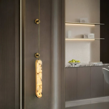 Lysandra Alabaster Wall Sconce
