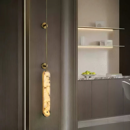 Lysandra Alabaster Wall Sconce