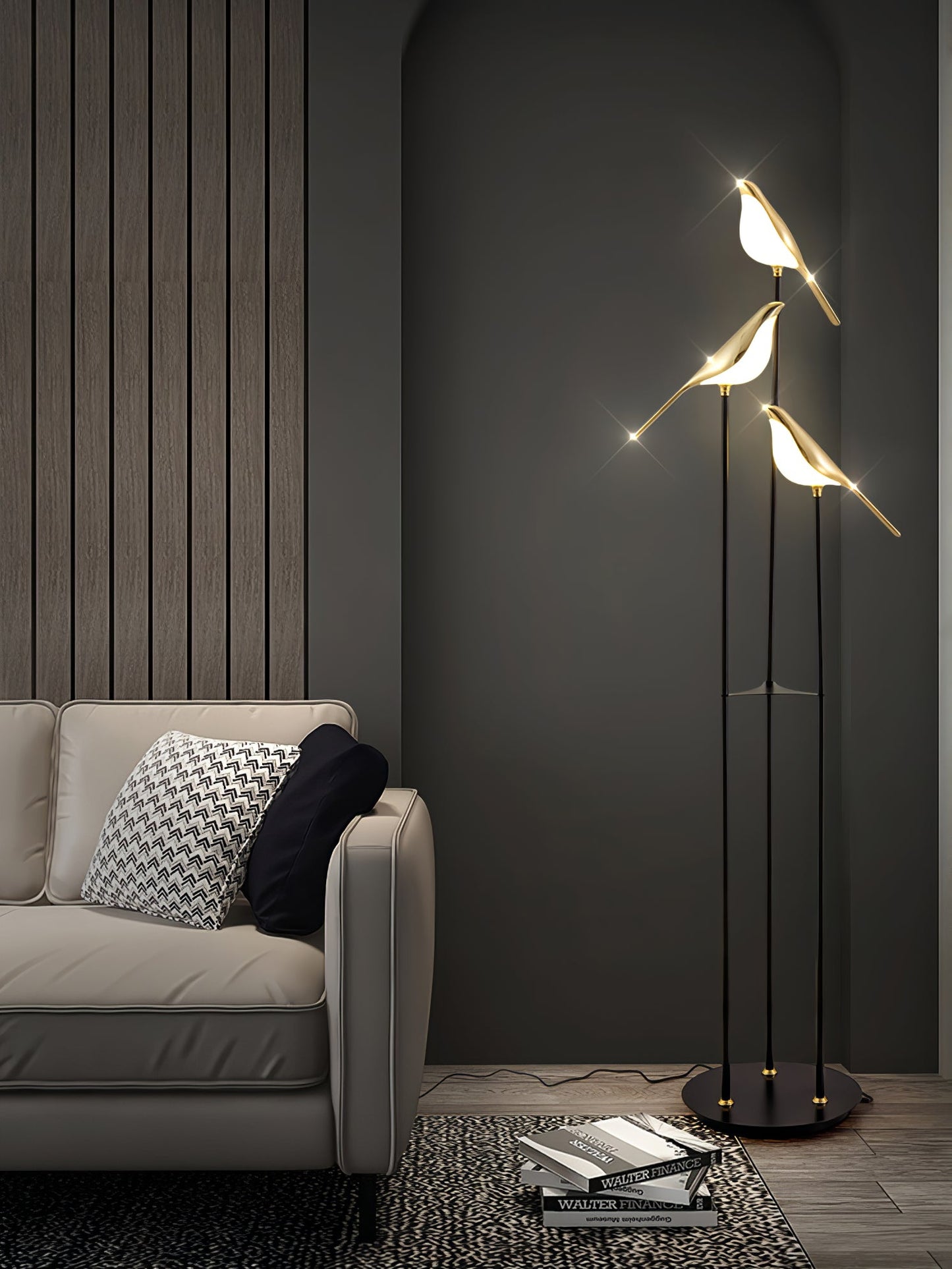 Magpie Perch Floor-mounted Lamp Floor Lamp