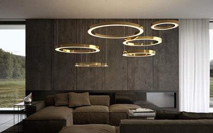 Ring LED Drop light Pendant Light