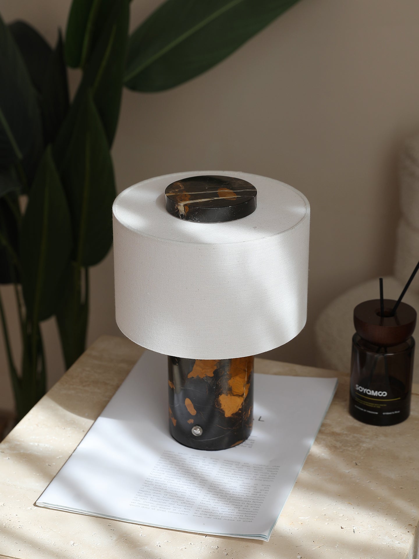 Marbella Stone Table Lamp