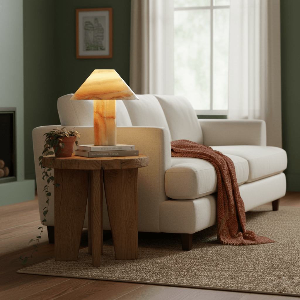 Marbelle Onyx Table Lamp