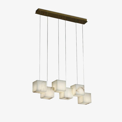 Alabaster Box Chandelier