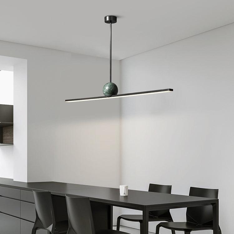 Marble Linear Ceiling light fitting Pendant Lamp