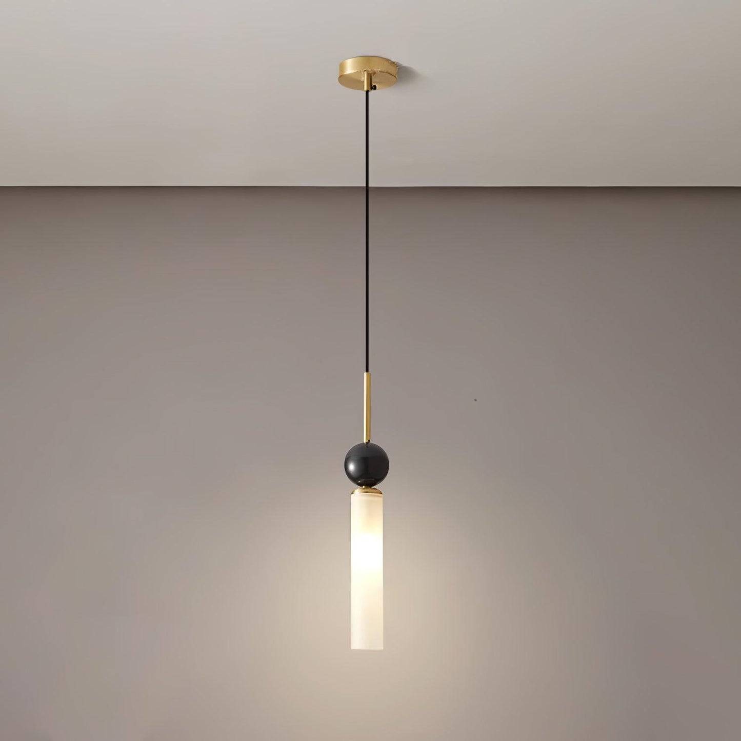 Marble Vertical Droplight Pendant Lamp