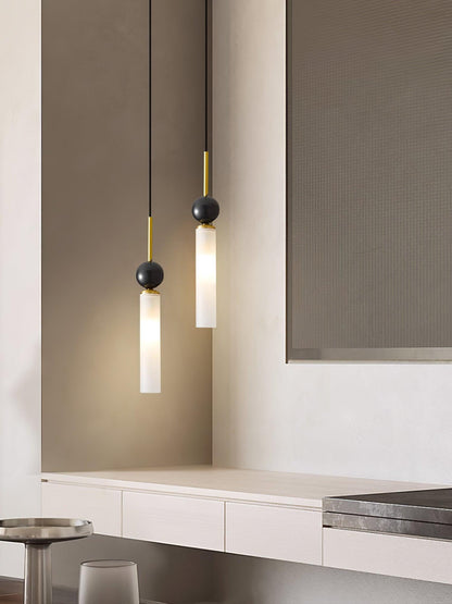 Marble Vertical Droplight Pendant Lamp