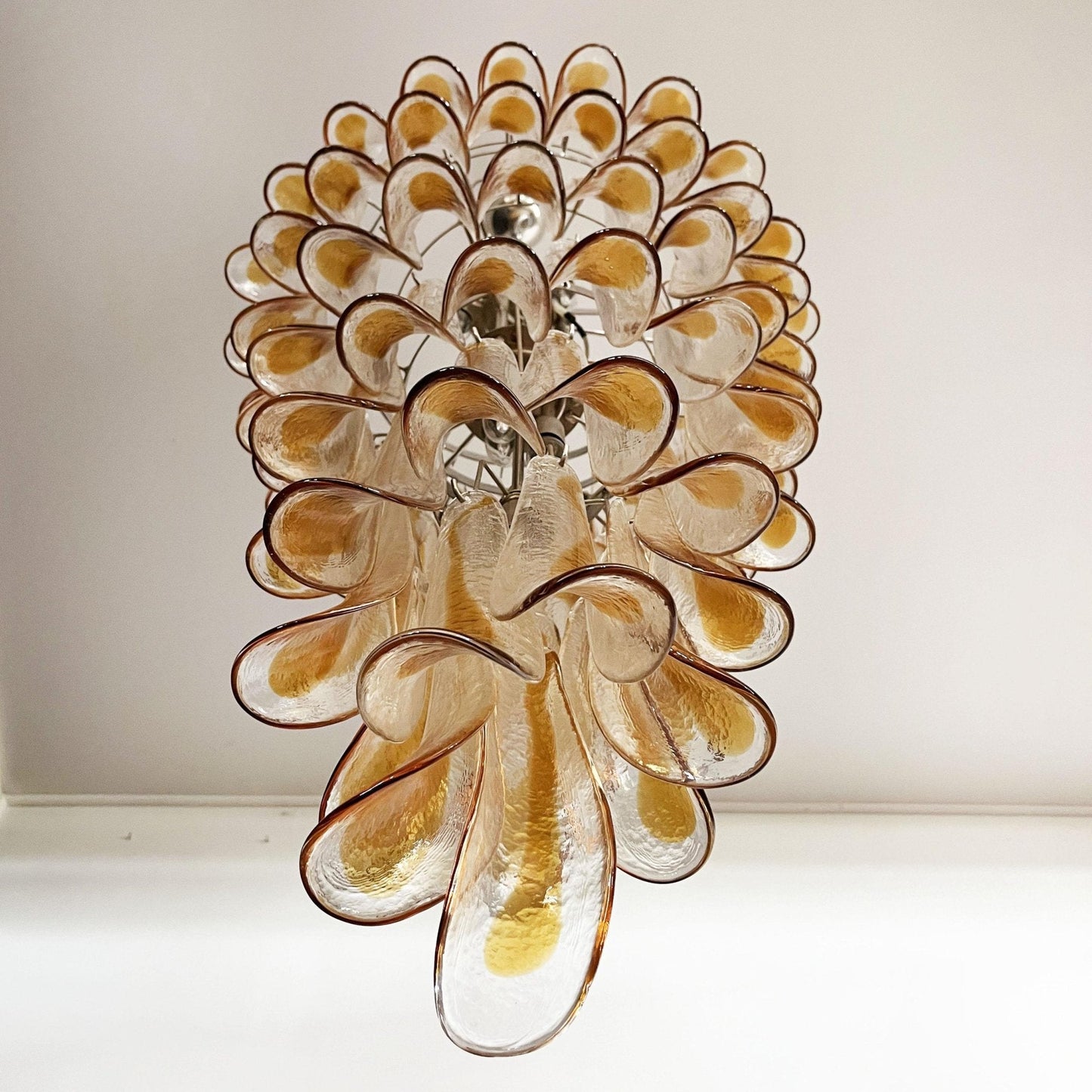 Marigold Murano Crown Chandelier