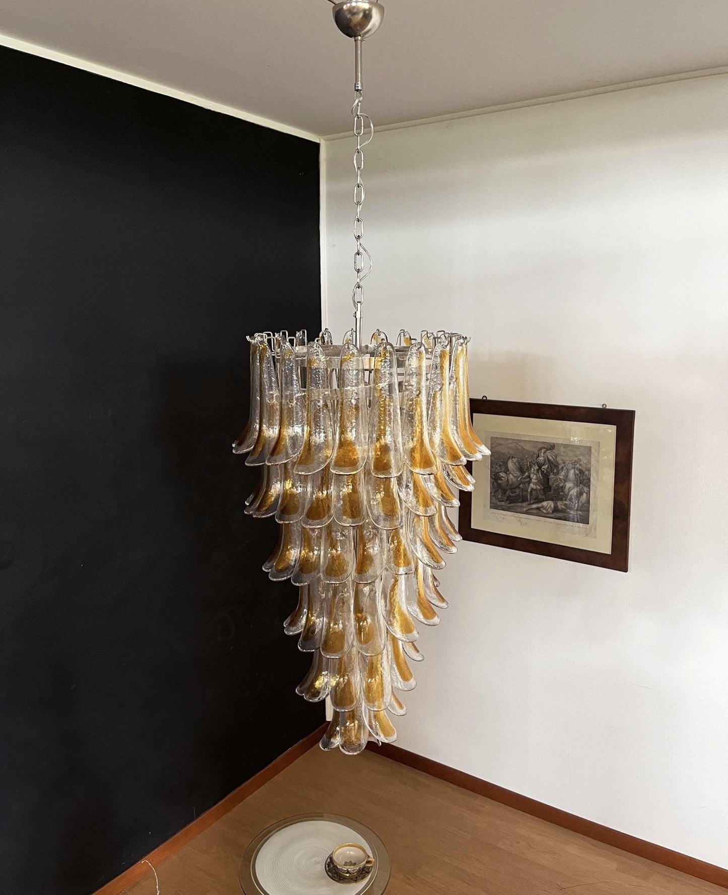 Marigold Murano Crown Chandelier