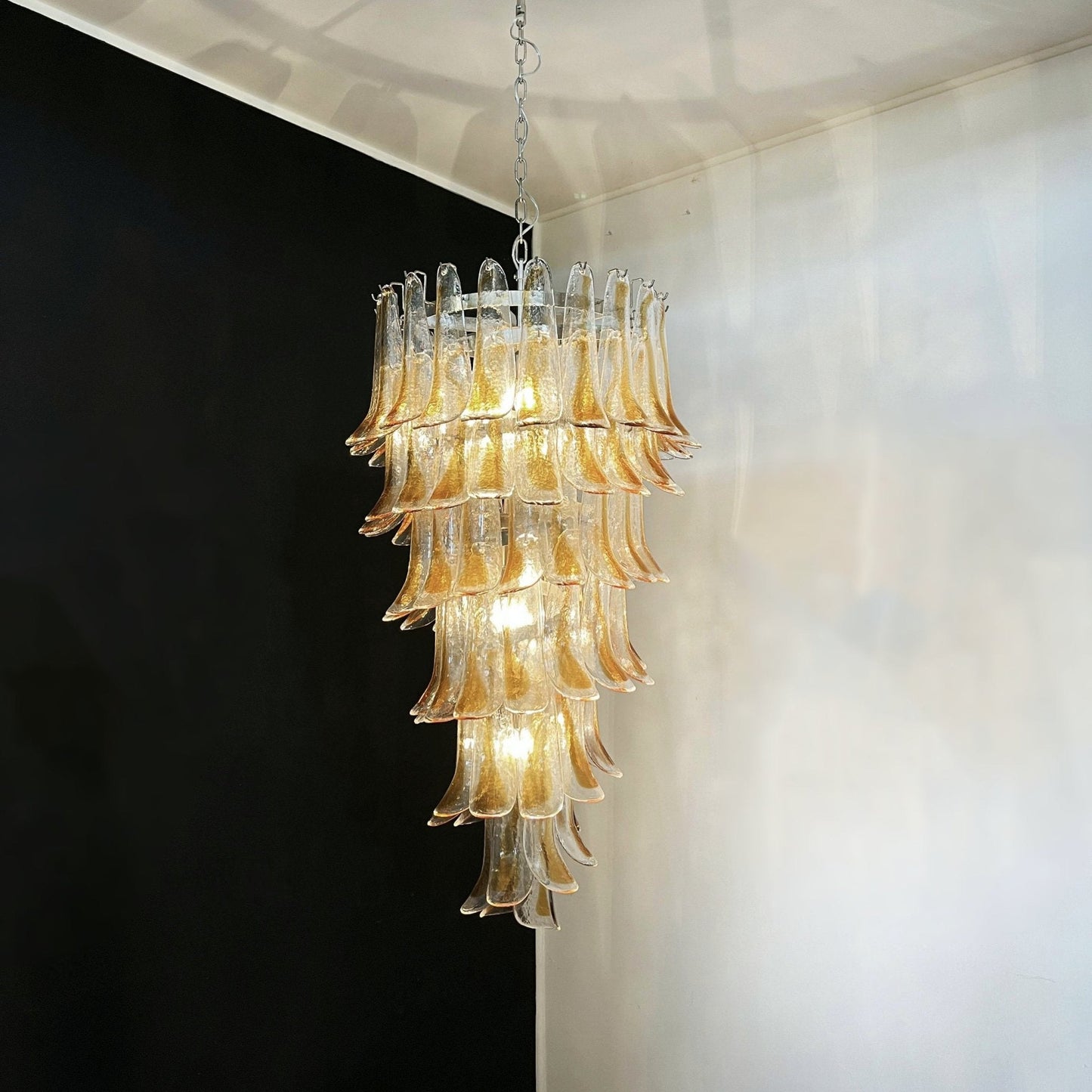 Marigold Murano Crown Chandelier