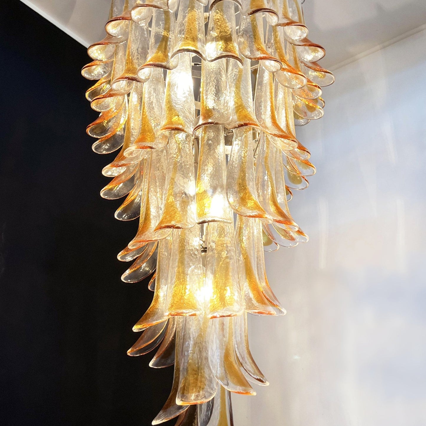 Marigold Murano Crown Chandelier