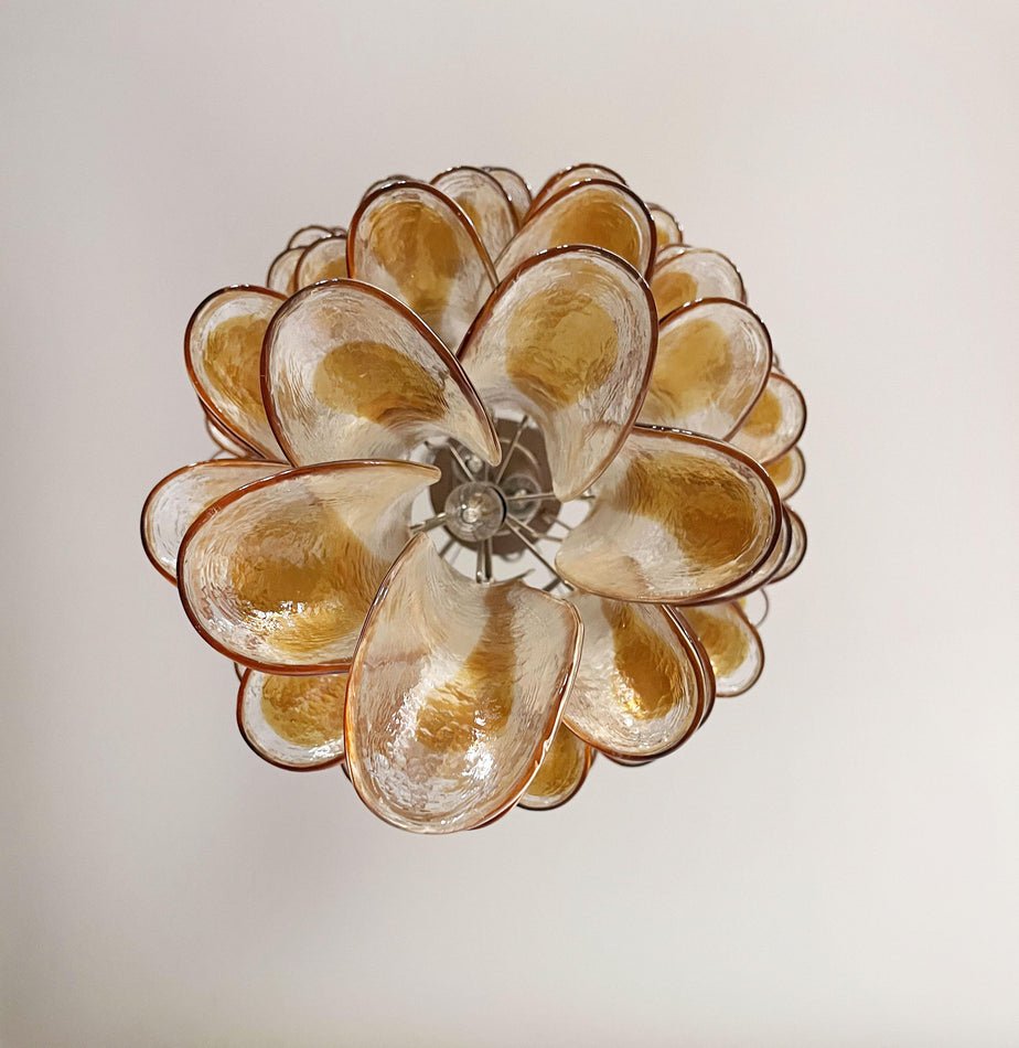 Marigold Murano Crown Chandelier