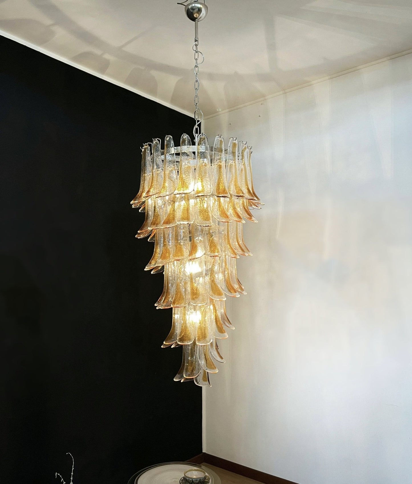 Marigold Murano Crown Chandelier