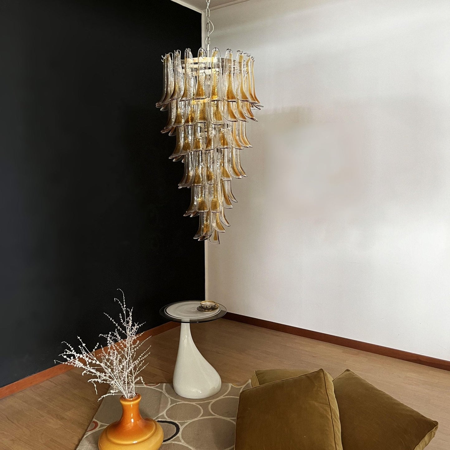 Marigold Murano Crown Chandelier