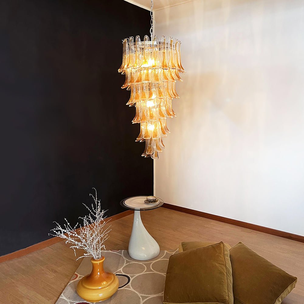 Marigold Murano Crown Chandelier