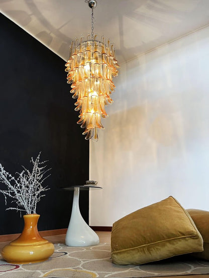 Marigold Murano Crown Chandelier