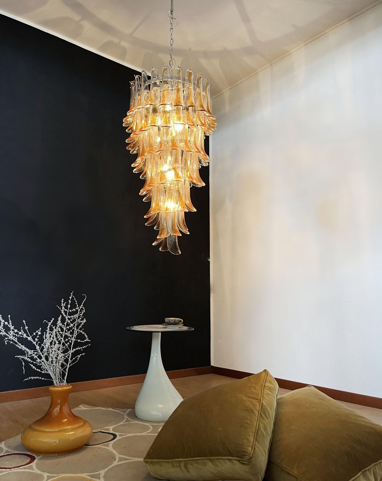 Marigold Murano Crown Chandelier