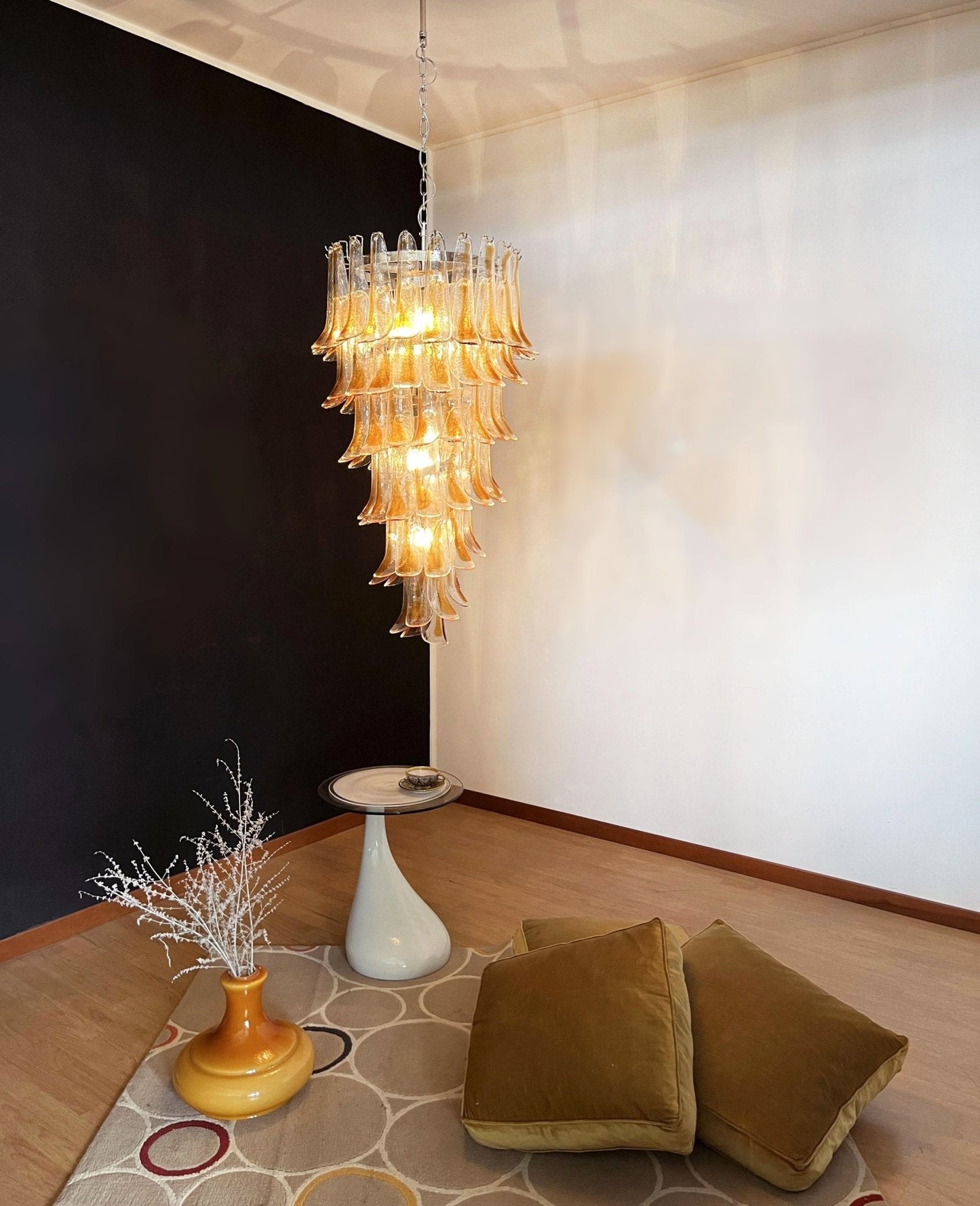 Marigold Murano Crown Chandelier