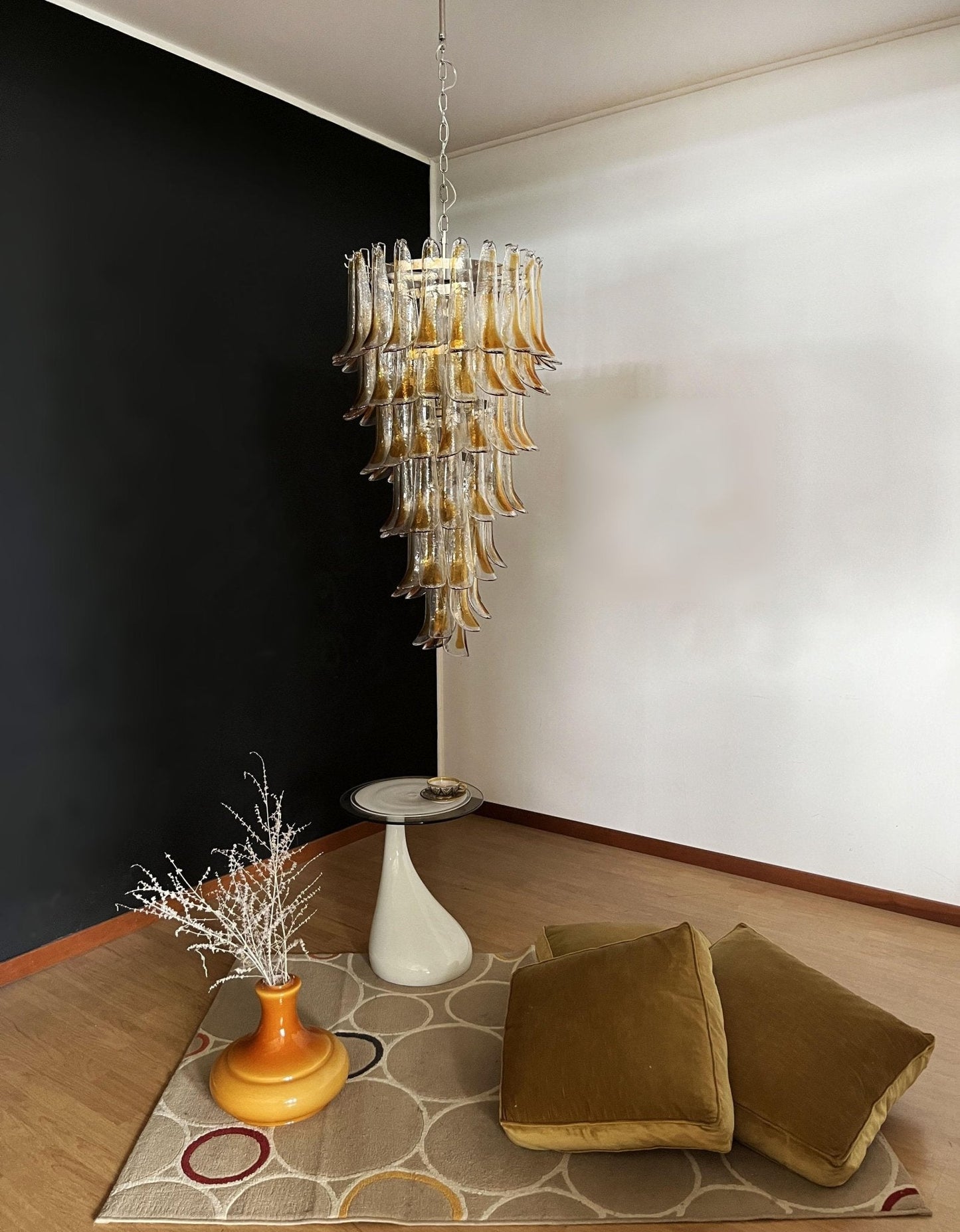 Marigold Murano Crown Chandelier