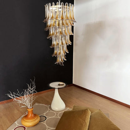 Marigold Murano Crown Chandelier