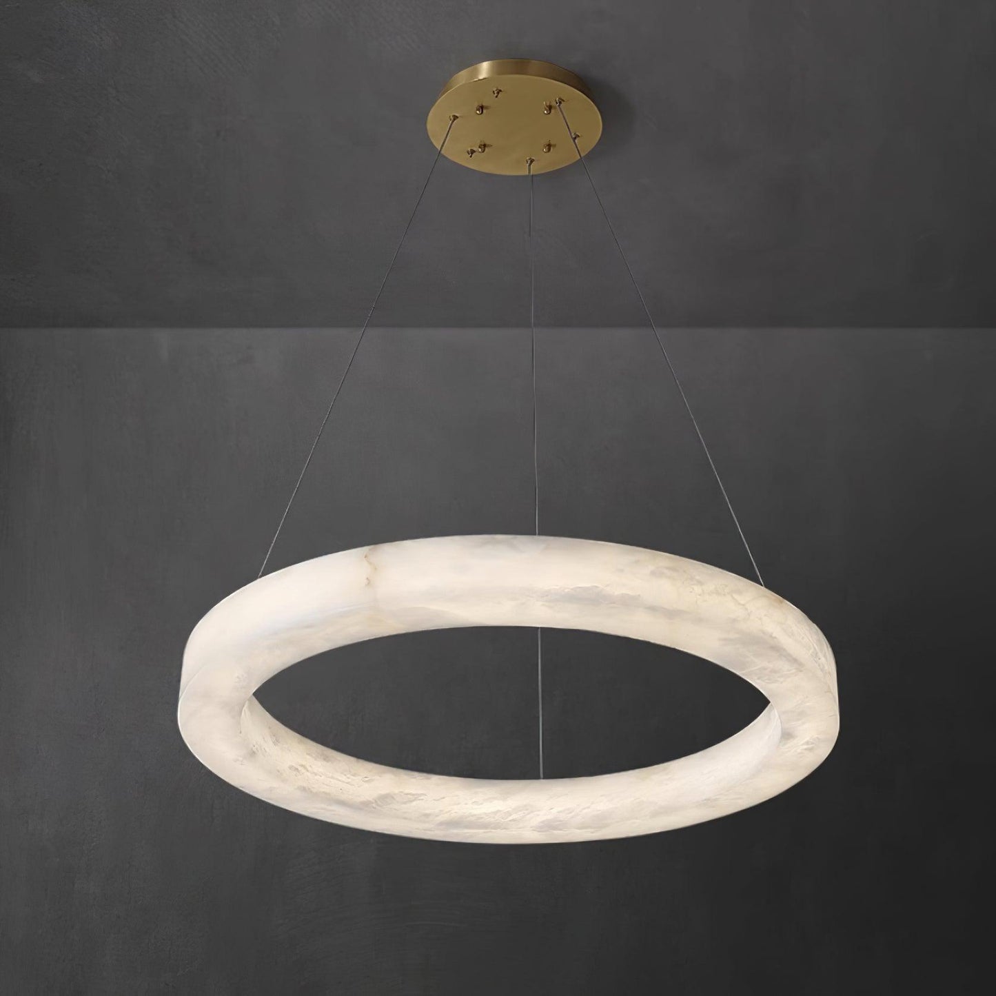 Marika Alabaster Electrolier Chandelier