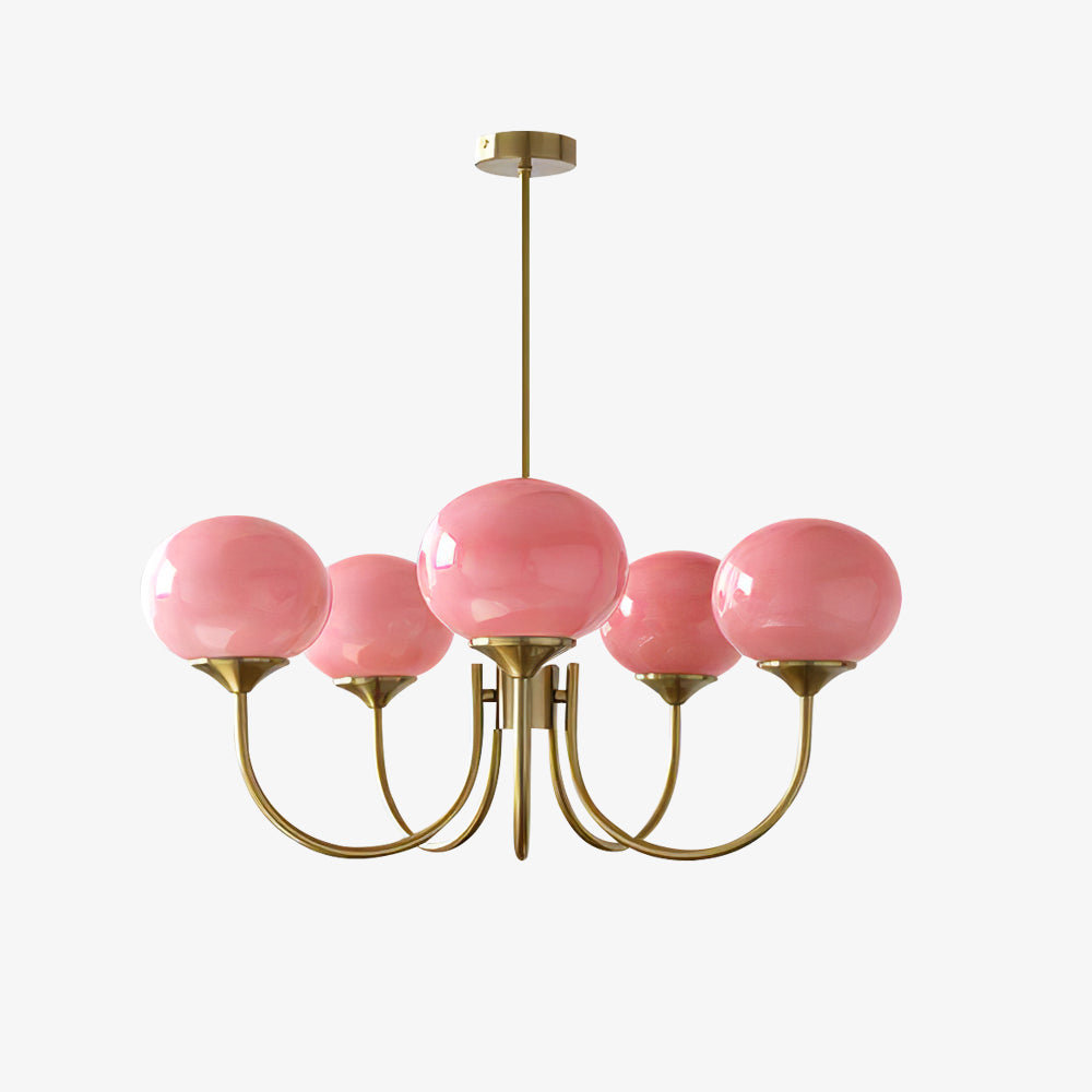 Marshmallow Crown Chandelier